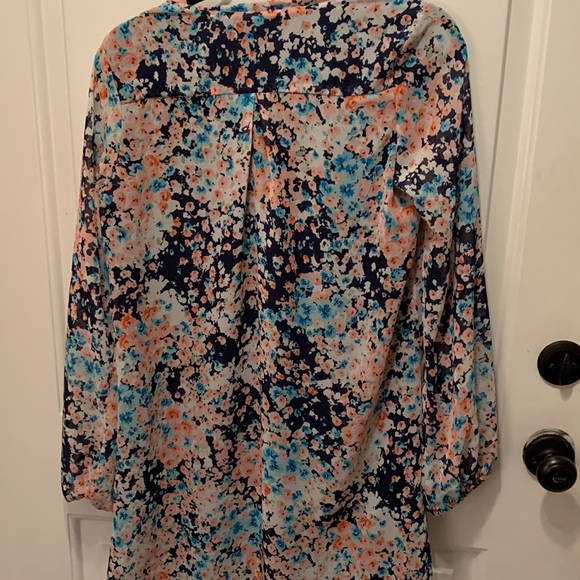 Design lab long sleeve floral dress NEW - Picture 5 of 5